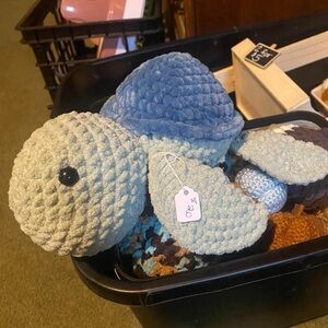 Crochet sea turtle
